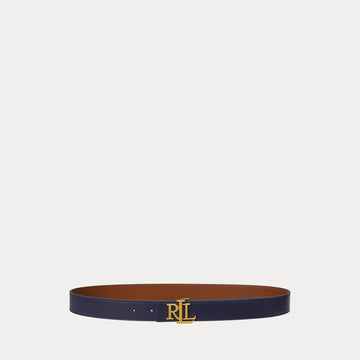 cintura double face con logo 412-959137 002 LAUREN RALPH LAUREN 
