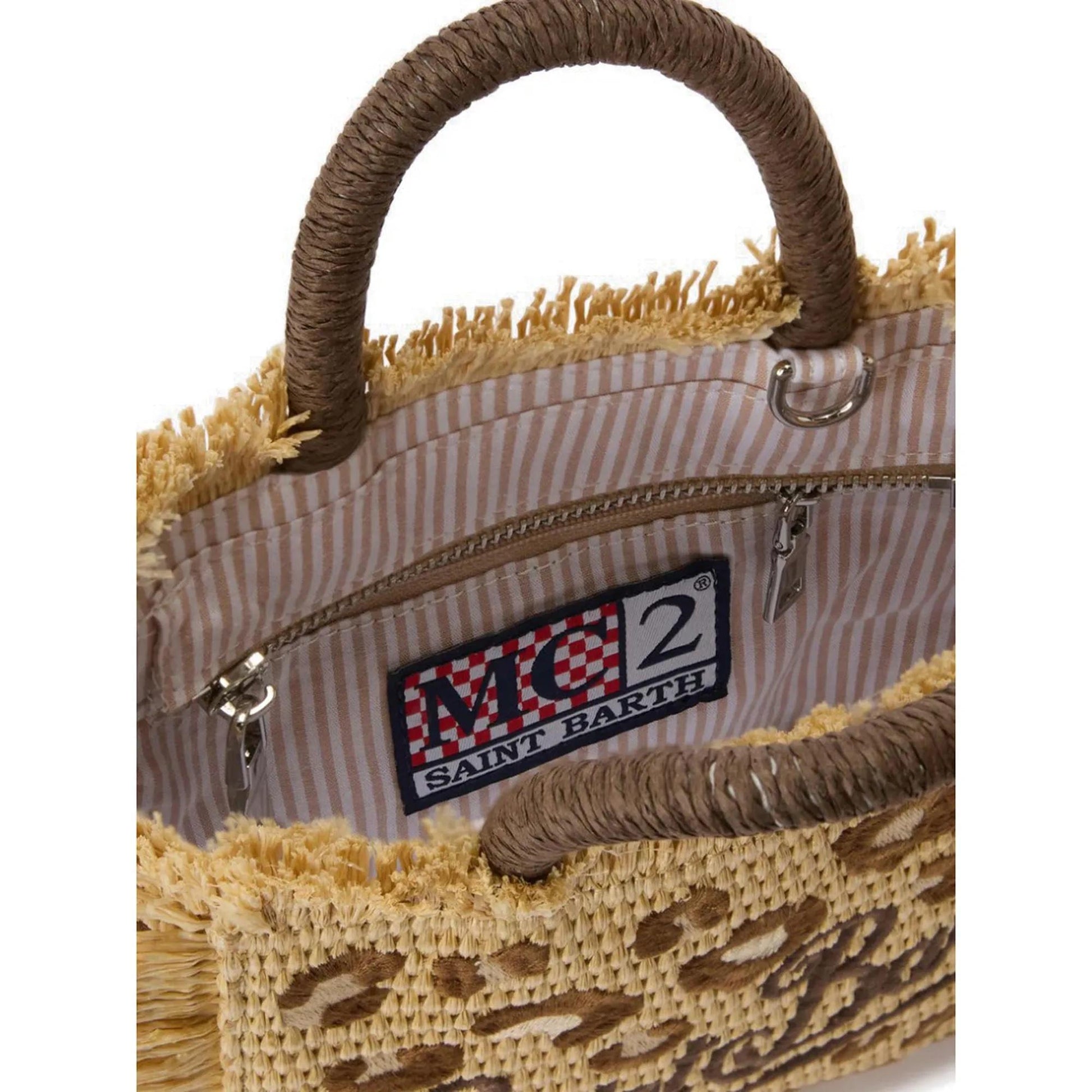 borsa vanity mini straw VANITY MINI STRAW 00349 MC2 SAINT BARTH 