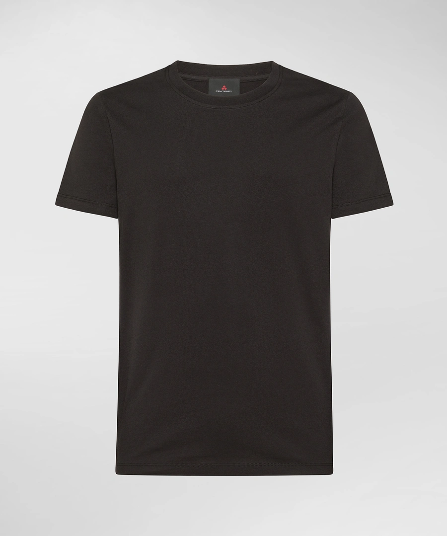 t-shirt mini logo MANDERLY 01 NER PeUTEREY 