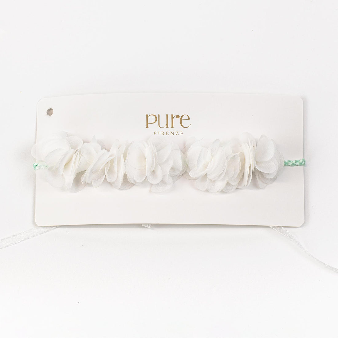 cerchietto fiori PC03757 PANNA PURE FIRENZE 