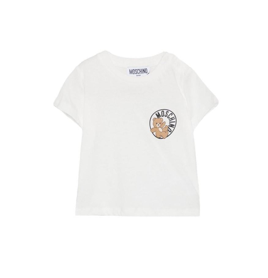 t-shirt teddy bear MUM04S LAA03 10063 MOSCHINO KIDS 