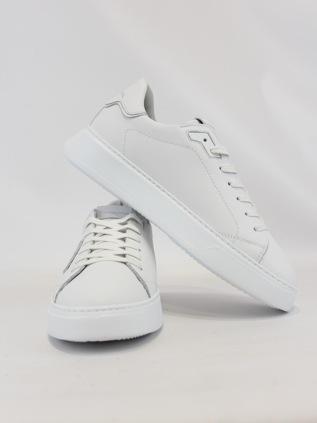 sneakers con logo in pelle BTLU V001 PHILIPPE MODEL 