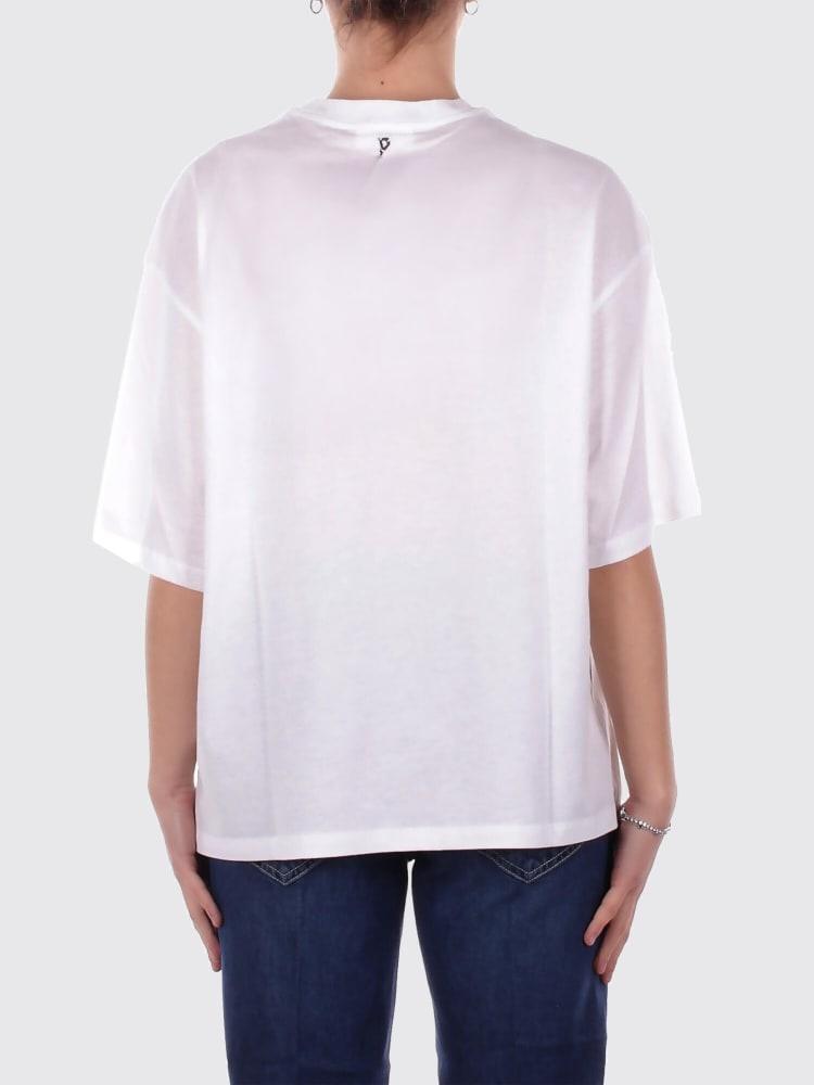 t-shirt over DS073JF0350DXXX 000 DONDUP 