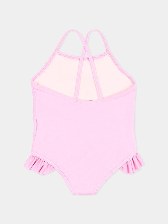 costume intero con logo MBL00G LKA11 51473 MOSCHINO KIDS 