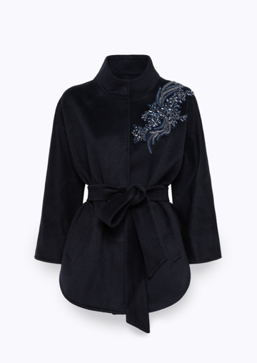 cappotto corto in panno RF5243T221A 93812 Blugirl 