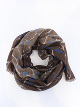 GIERRE MILANO sciarpa in tono marrone Marrone
