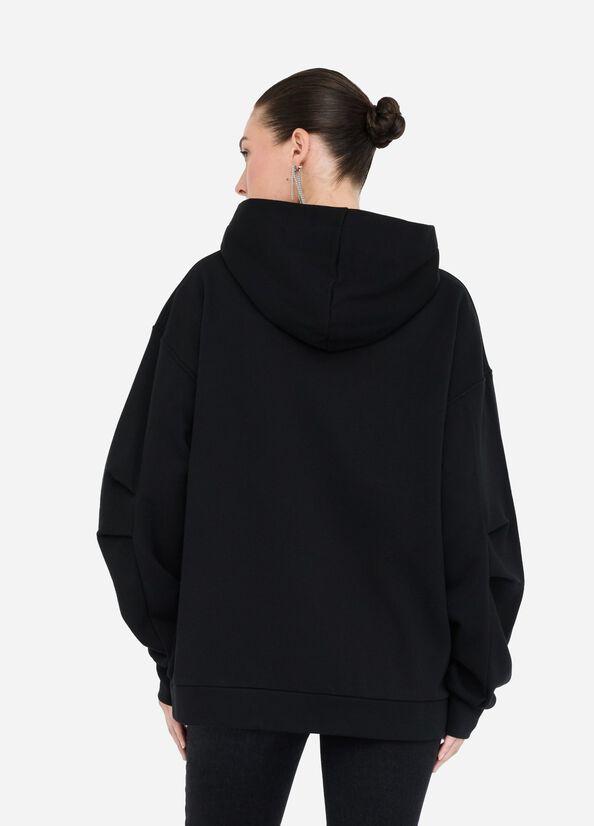 felpa full zip UF5253F0873 22222 LIU JO DENIM 