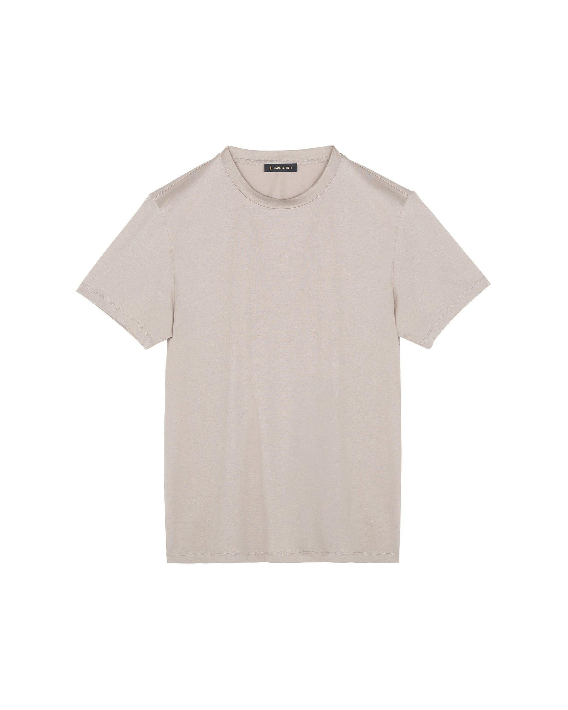 t-shirt con logo in tono 4030M001 263210 25 MANUEL RITZ 