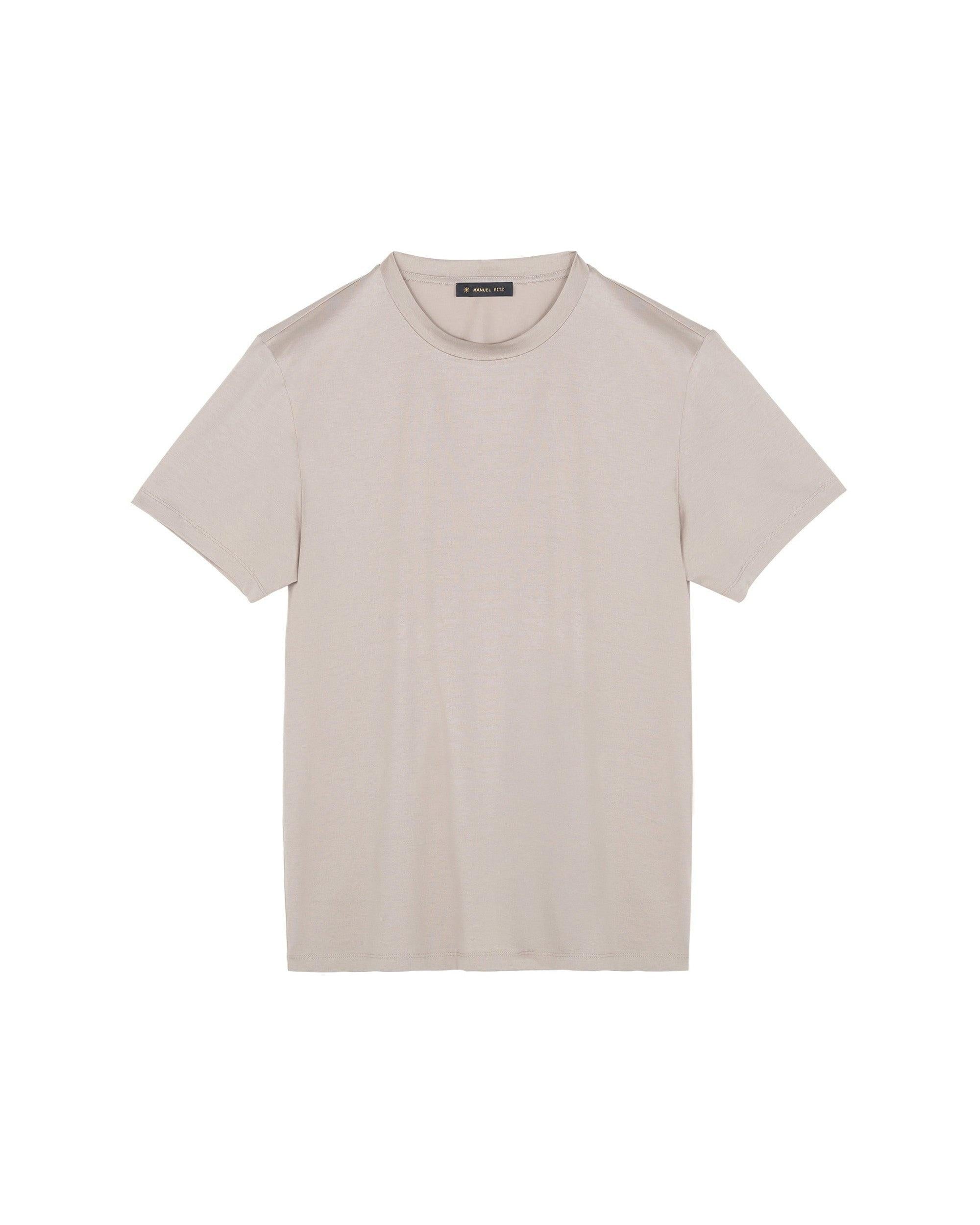 t-shirt con logo in tono 4030M001 263210 25 MANUEL RITZ 