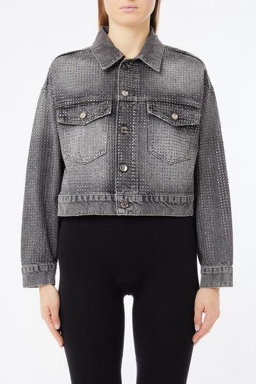 giubbino in denim superstars UF5088D5020 88281 LIU JO DENIM 