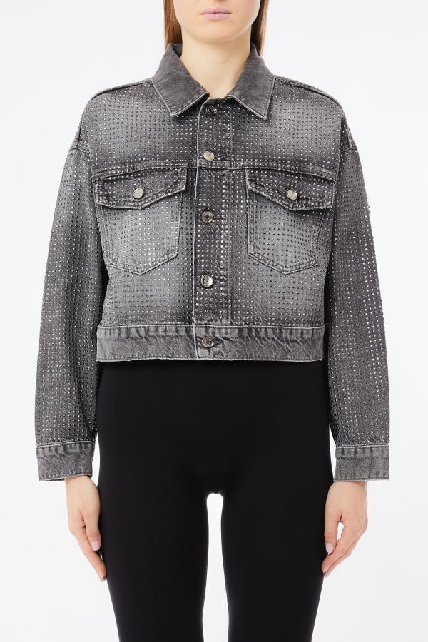 giubbino in denim superstars UF5088D5020 88281 LIU JO DENIM 