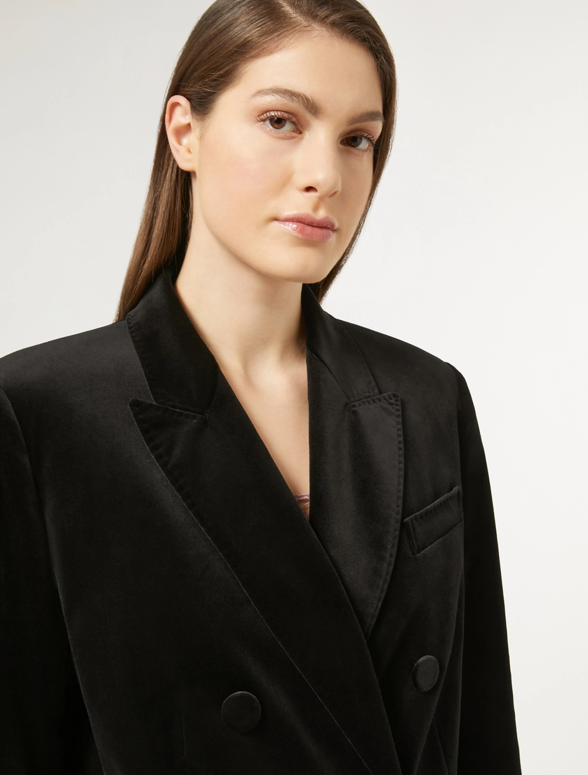 giacca blazer in velluto VAMPATA 001 MARINA RINALDI 