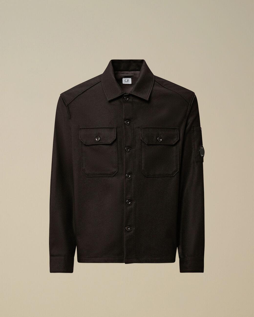 giacca overshirt felt 19CMOS271A 110498A 999 CP COMPANY 