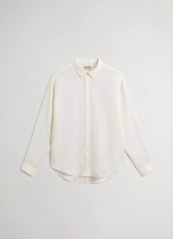 camicia in lino CFWOSI2013MRUT5284 8270 WOOLRICH 