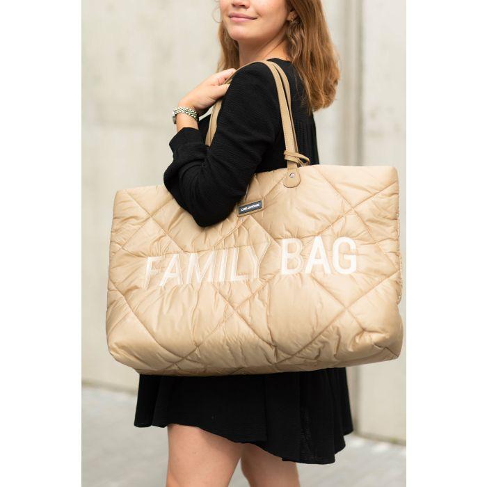 family bag trapuntata FAMILY BAG BEIGE CHILDHOME 