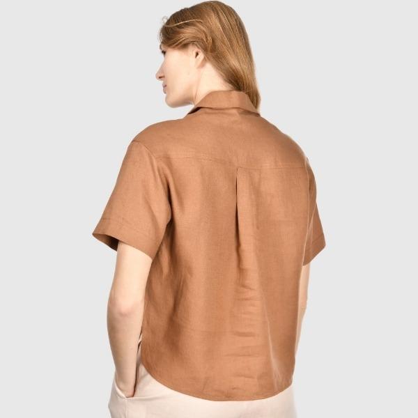 polo jersey in lino 61233 50000 167 GRAN SASSO 