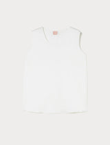 NOW MARINA RINALDI top in raso Bianco