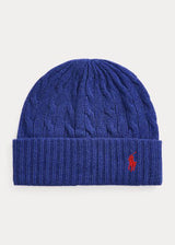 RALPH LAUREN POLO cappello in lana e cashmere Blu