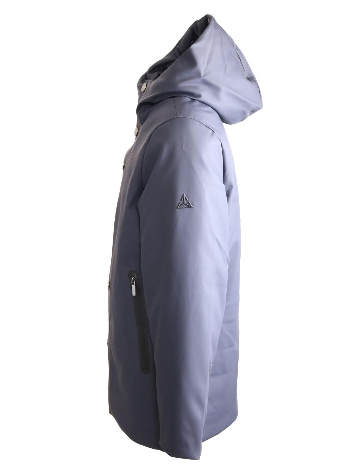 parka in tessuto lucido HE9440016 BLUE HESKIMO 