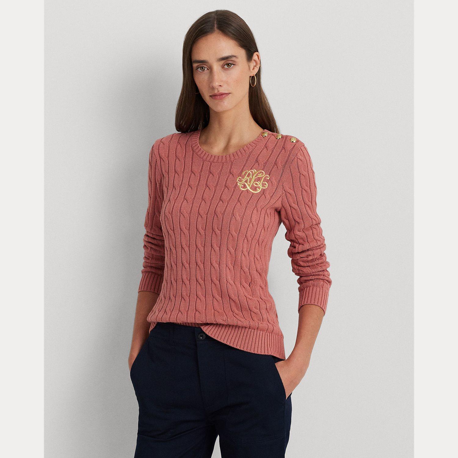 pullover intrecciato con ricamo 200-925325 001 LAUREN RALPH LAUREN 