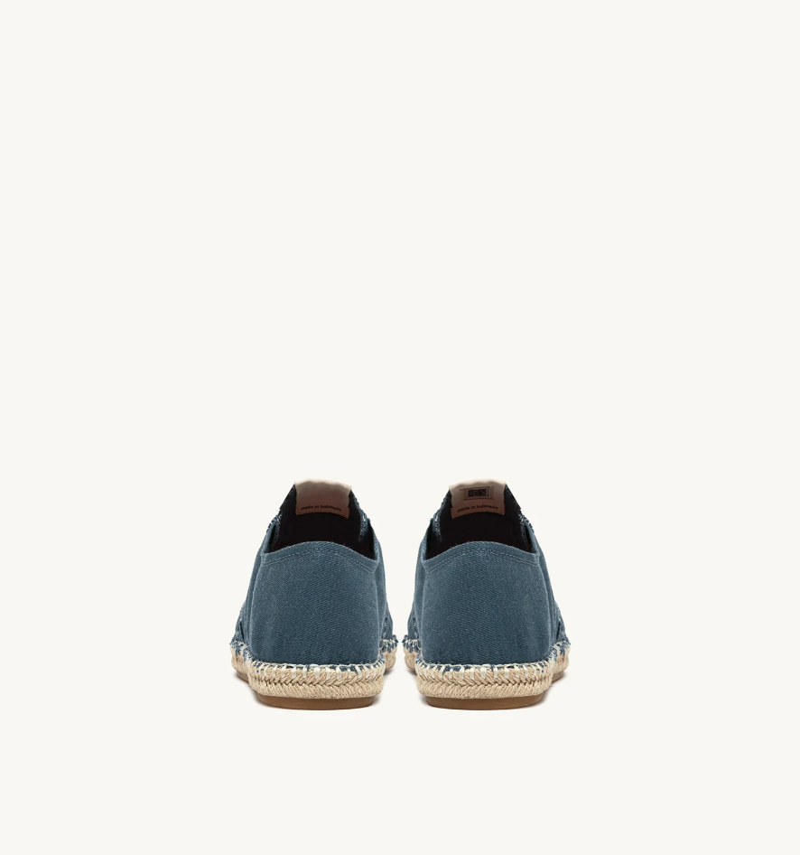espadrillas in canvas sandy ESLMCV05 BLUE DENIM AUTRY 