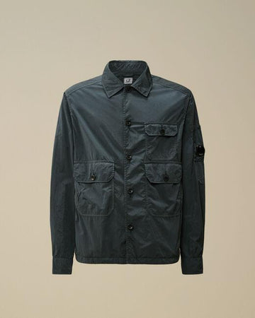 camicia con bottoni chrome r 18CMOS013A 005904G 891 CP COMPANY 