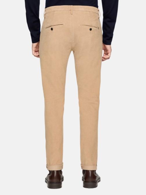 Pantalone gaubert in velluto UP235 VS0028 PTD 016 DONDUP 