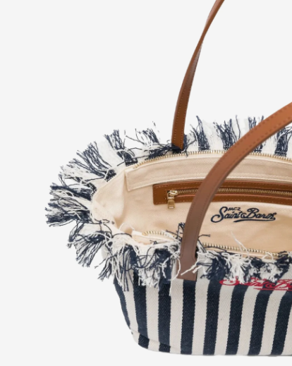 Borsa city bag fringe CITY BAG FRINGE 01768 MC2 SAINT BARTH 