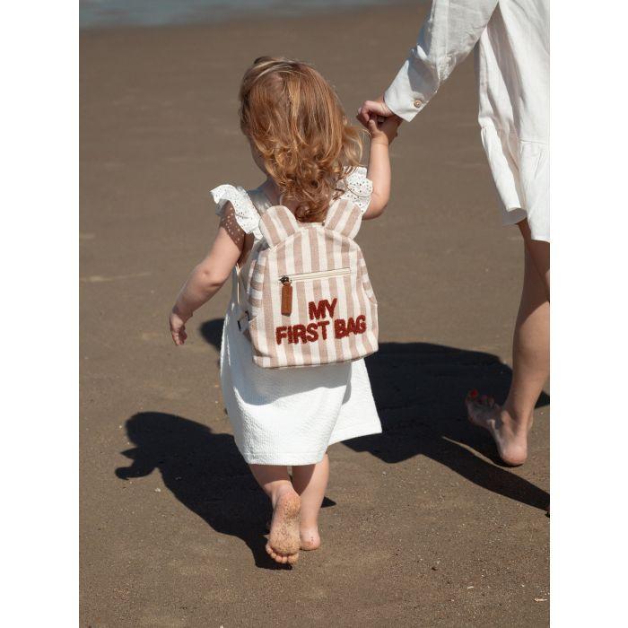 zaino my first bag MY FIRST BAG TERRACOTTA CHILDHOME 