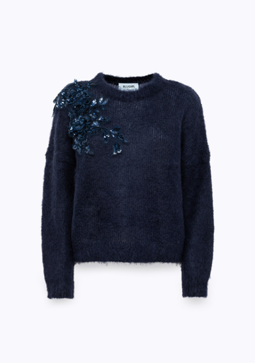 maglione con applicazioni RF5082MS037 93812 Blugirl 