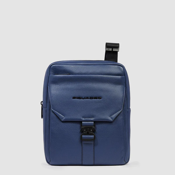 borsello in pelle CA1816S135 BLU PIQUADRO 