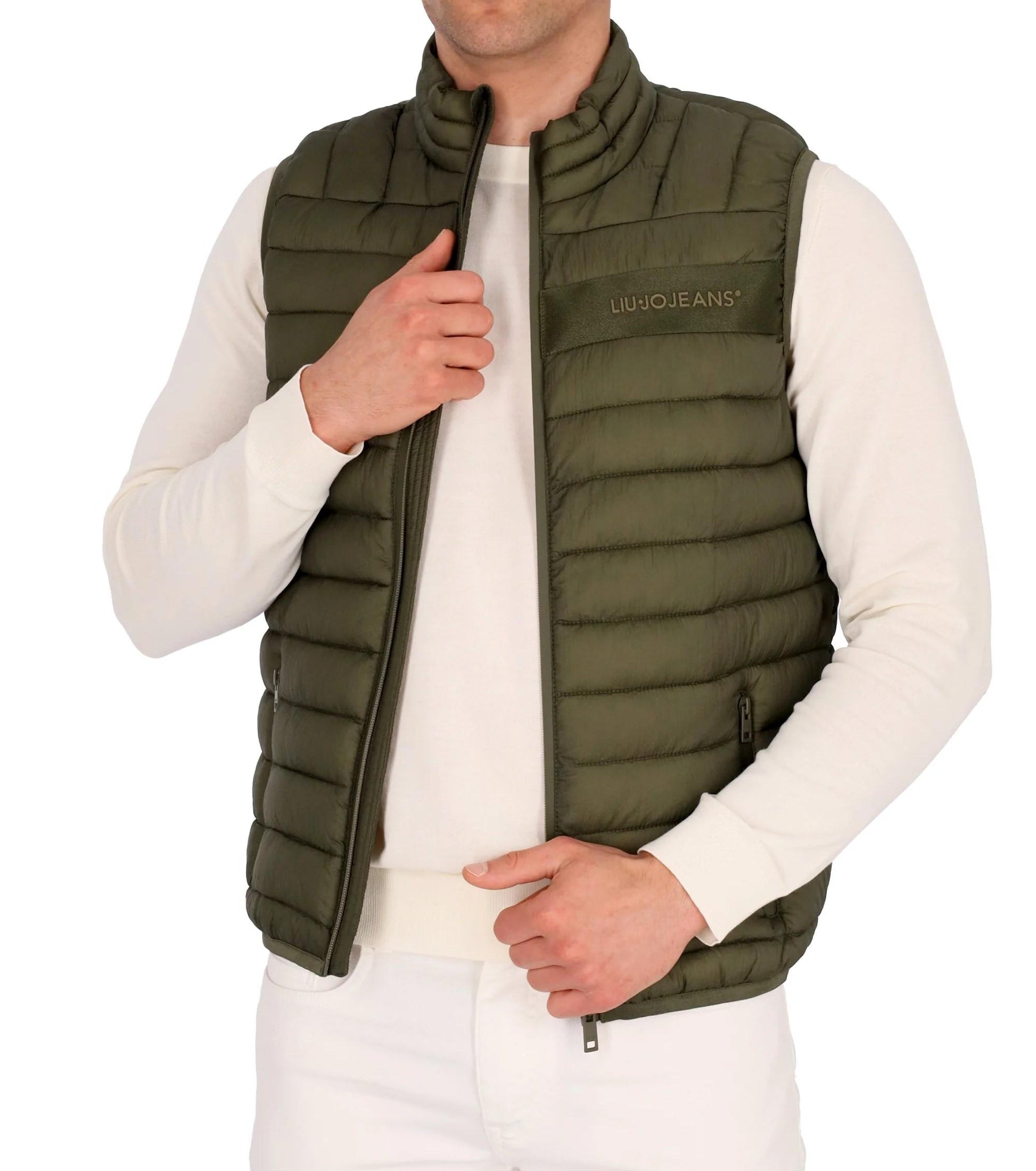gilet trapuntato QXX001T2610 90515 liU JO 
