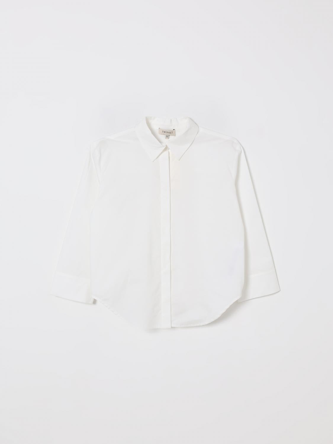 camicia in cotone 252GJ2331 00526 TWINSET GIRL 
