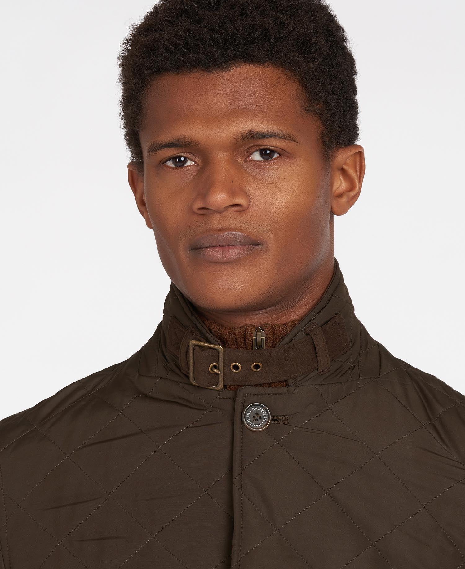 giacca trapuntata quilted lutz MQU0508 OLIVE BARBOUR 