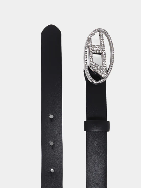 cintura con dettaglio logo strass J02524 KXBLR K900 DIESEL 