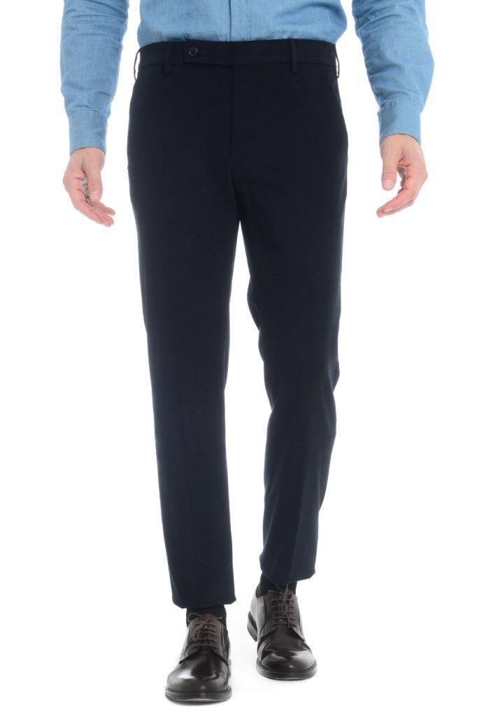 pantalone morello blu MORELLOTS1620X NAVY BERWICH 