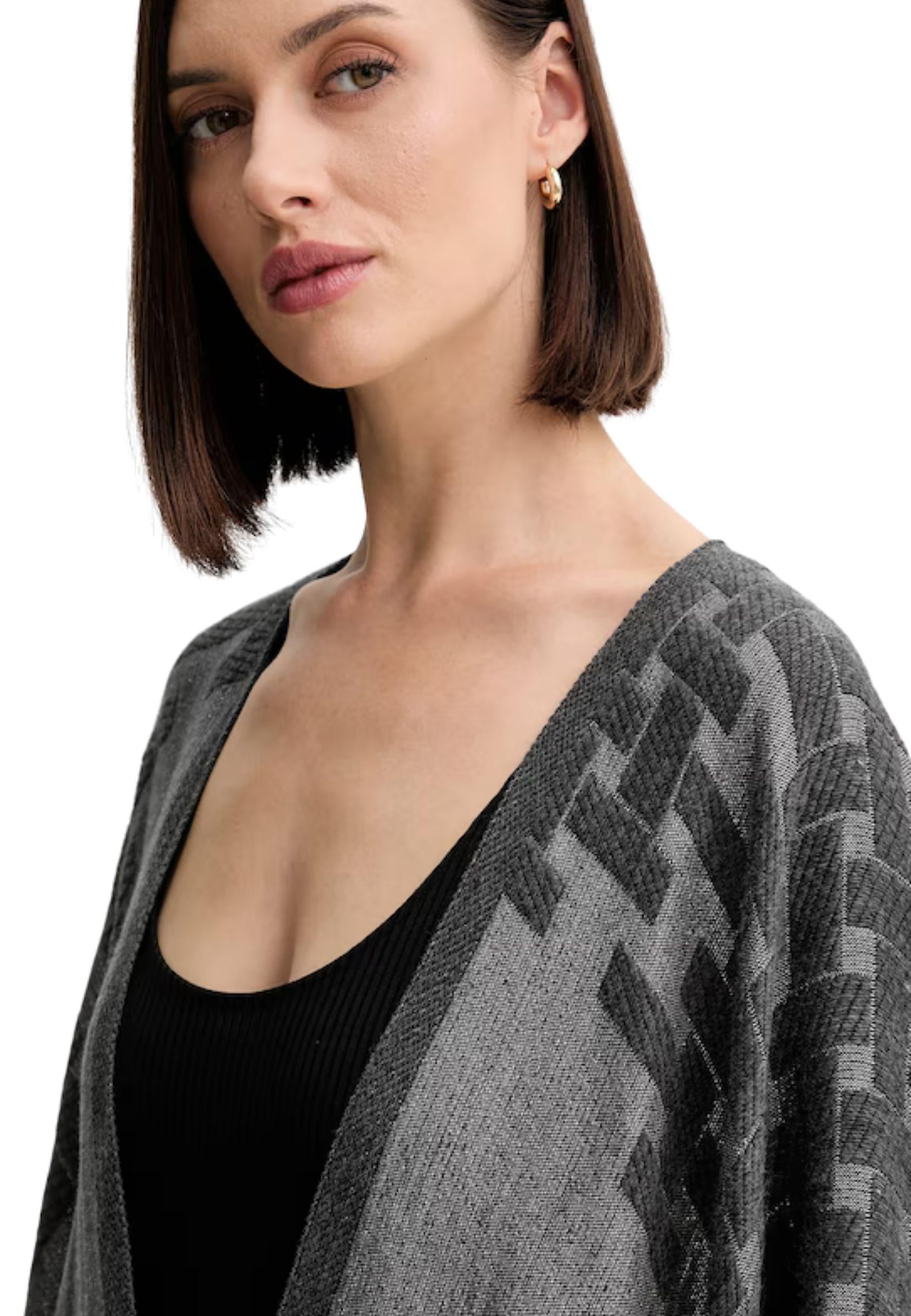 poncho ampio a fantasia 252TO5570 12838 TWINSET 