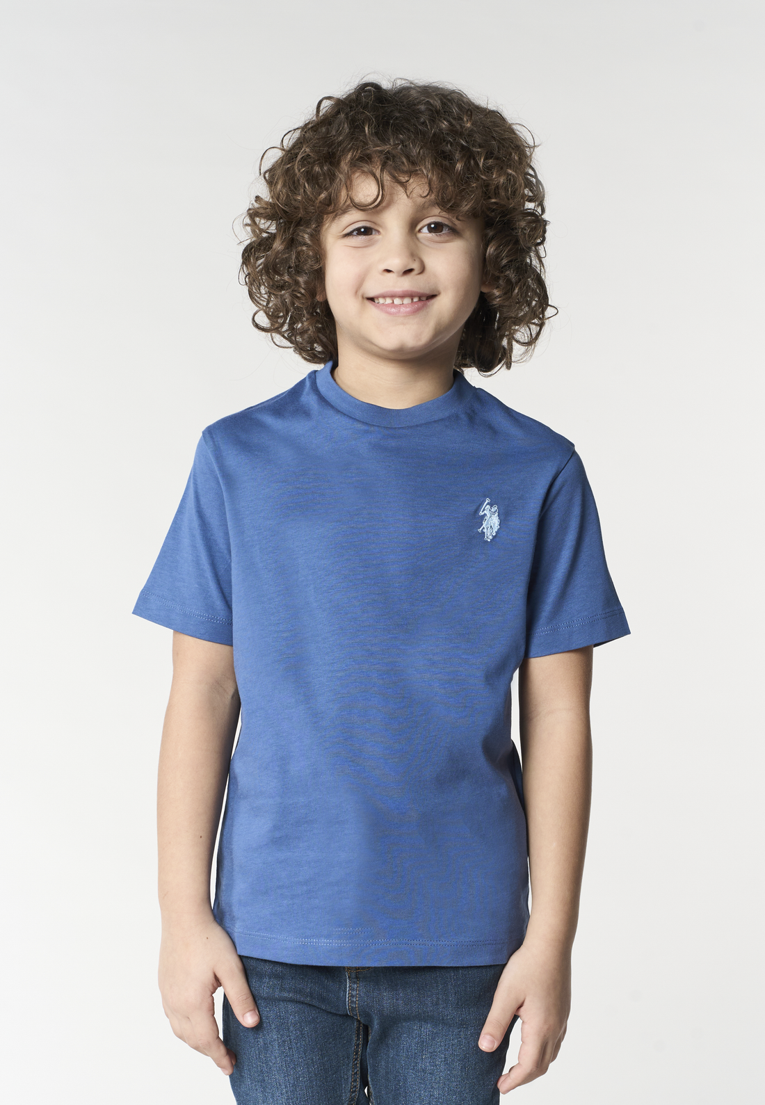 t-shirt basic con logo US43554001 173 U.S. POLO ASSN. 