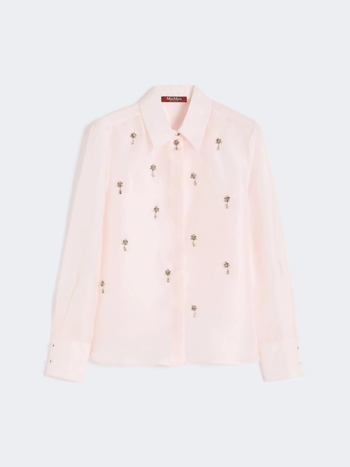 camicia in seta MSEAGI 009 MAXMARA STUDIO ELEGANTE 