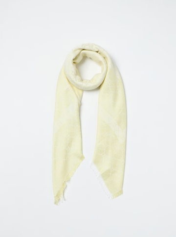 kefiah jacquard con logo oval t 241TA4400 11295 TWINSET 