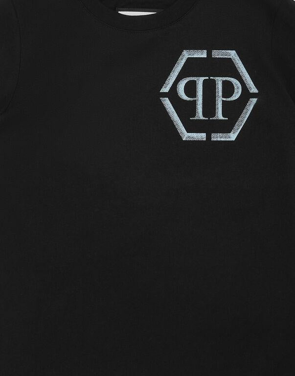t-shirt round neck exagon SAECBTK1327 PJY002N 0222 PHILIPP PLEIN 