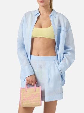 borsa vanity mini straw VANITY MINI STRAW 00415 MC2 SAINT BARTH 