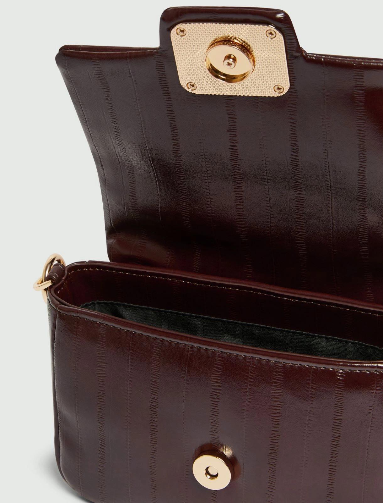 borsa le muse small con stampa rettile MLALONTRA2 003 MARella ACCESSORI 