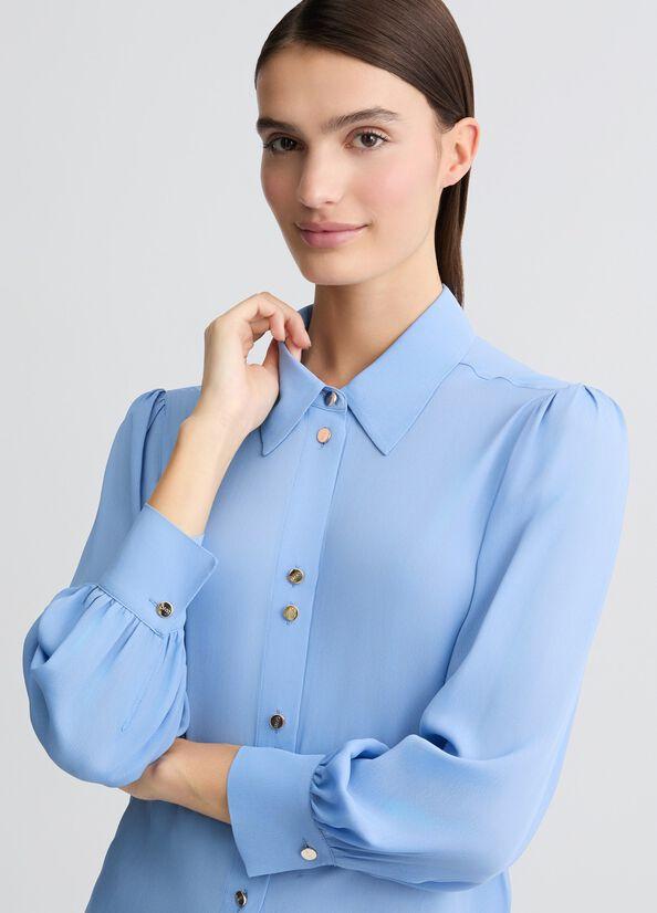 camicia bottoni oro CA5299T5853 X0647 liU JO 