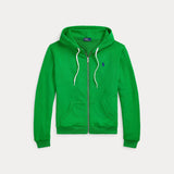 RALPH LAUREN POLO felpa full zip e cappuccio Verde