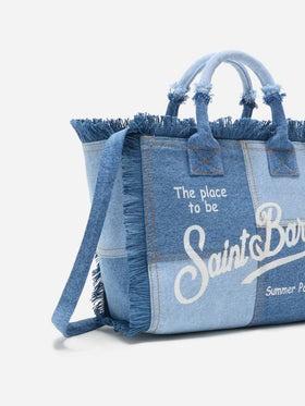 borsa denim patchwork colette COLETTE PATCH 0402 MC2 SAINT BARTH 