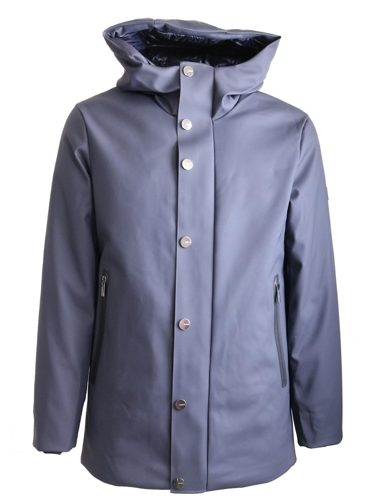 parka in tessuto lucido HE9440016 BLUE HESKIMO 