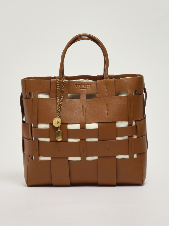 Borsa tote intrecciata 261TB7310 00057 TWINSET 