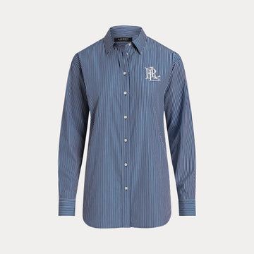 camicia a righe con logo 200-928499 002 LAUREN RALPH LAUREN 
