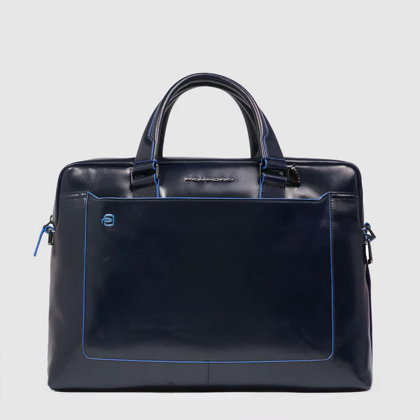 borsa pelle porta pc ipad13 CA3335B2 BLU2 PIQUADRO 